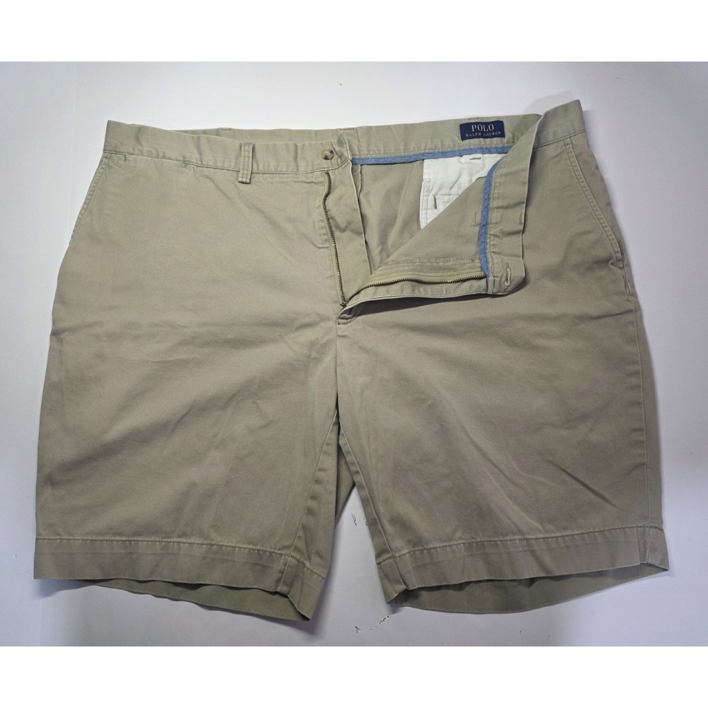 Polo Ralph Lauren Mens Size 42‎ Beige Khaki Chino Short
